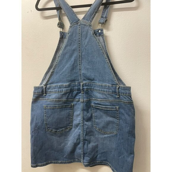 Classic Blue Denim Overalls for Women - Picture 4 of 10